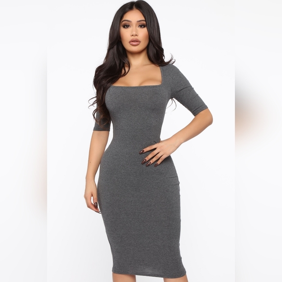 Classy gray dress - Picture 10 of 10